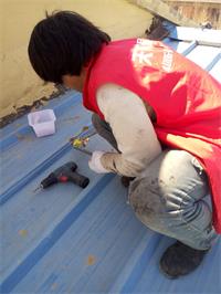 彩钢屋面 彩钢屋面